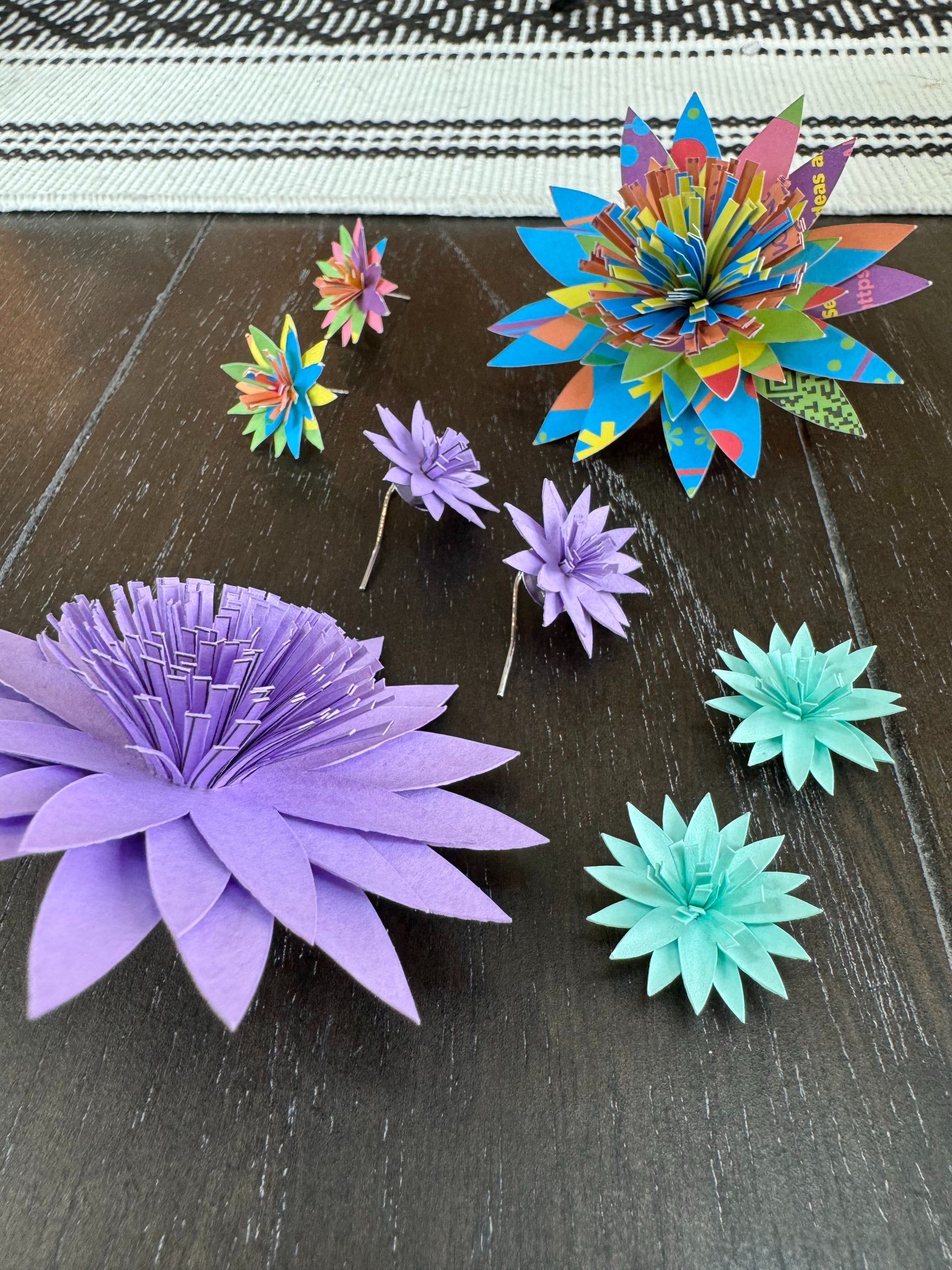 Digital Download: Create Your Own Paper Sculpture Flowers