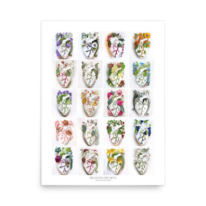 Healing Hearts Collection 18" x 24" Poster