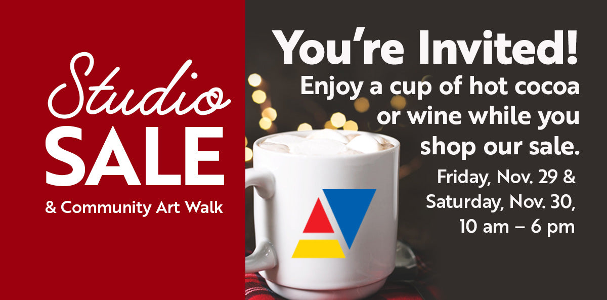 Studio Sale & Community Art Walk on Black Friday & Small Business Saturday