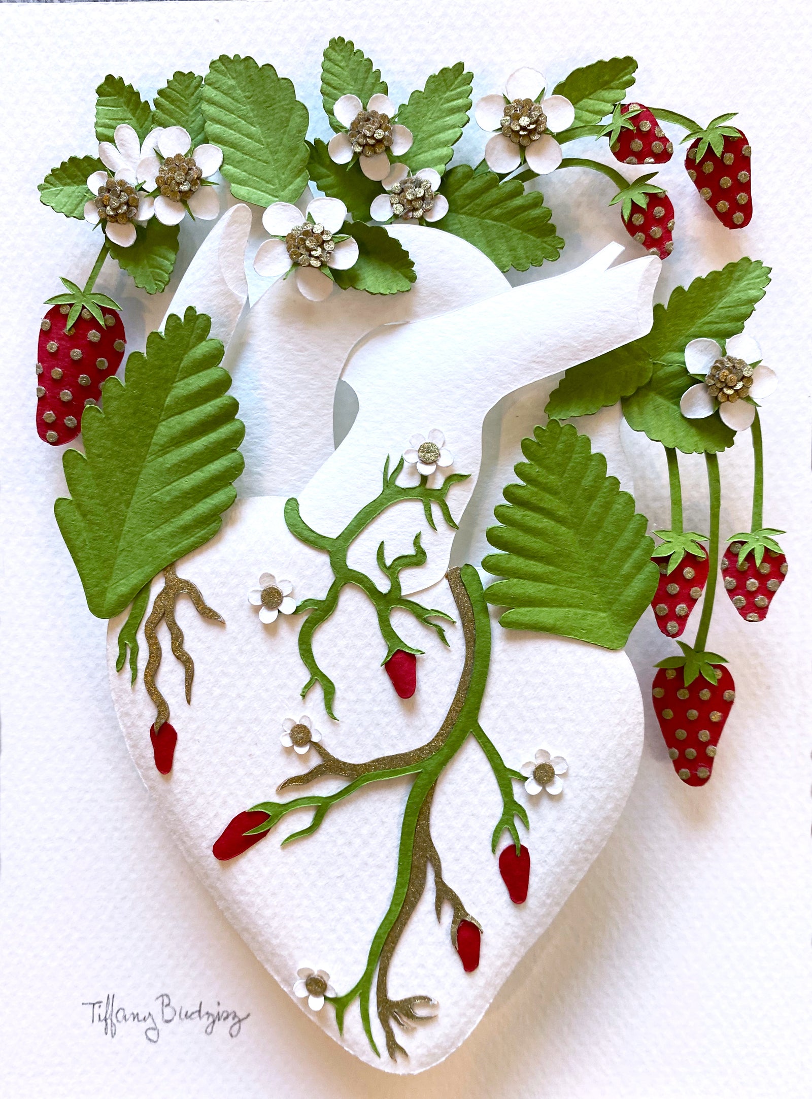 Healing Heart: Strawberries 50% deposit