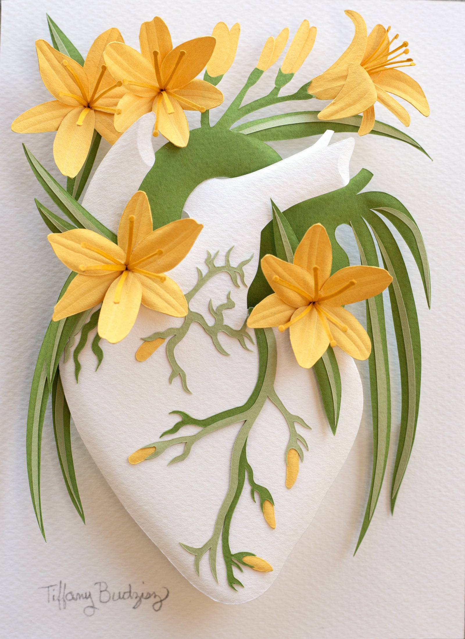 Healing Heart: Yellow Daylilies