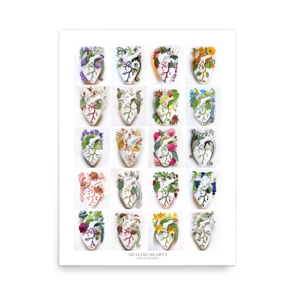 Healing Hearts Collection 18" x 24" Poster