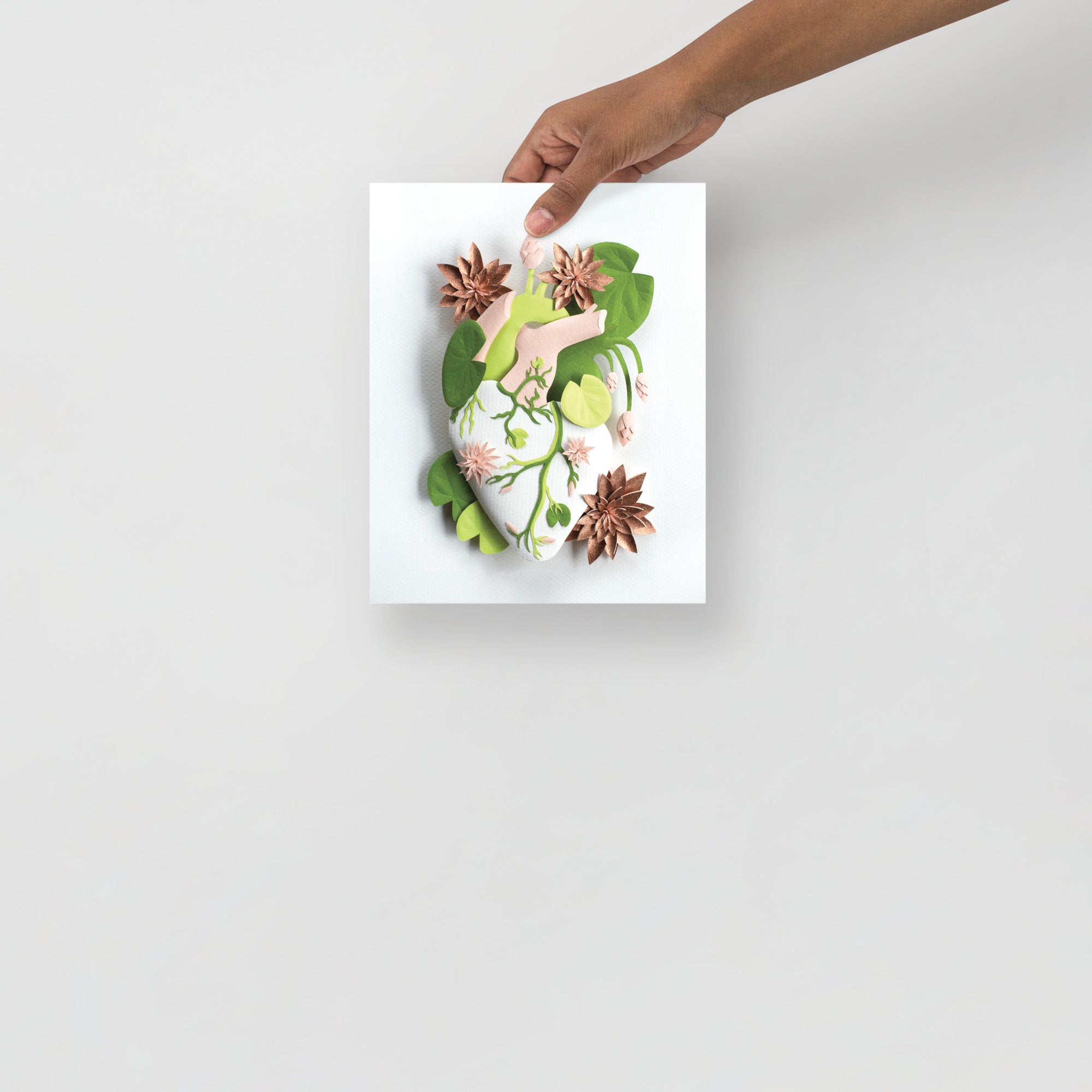Healing Heart: Waterlilies 8" x 10" print