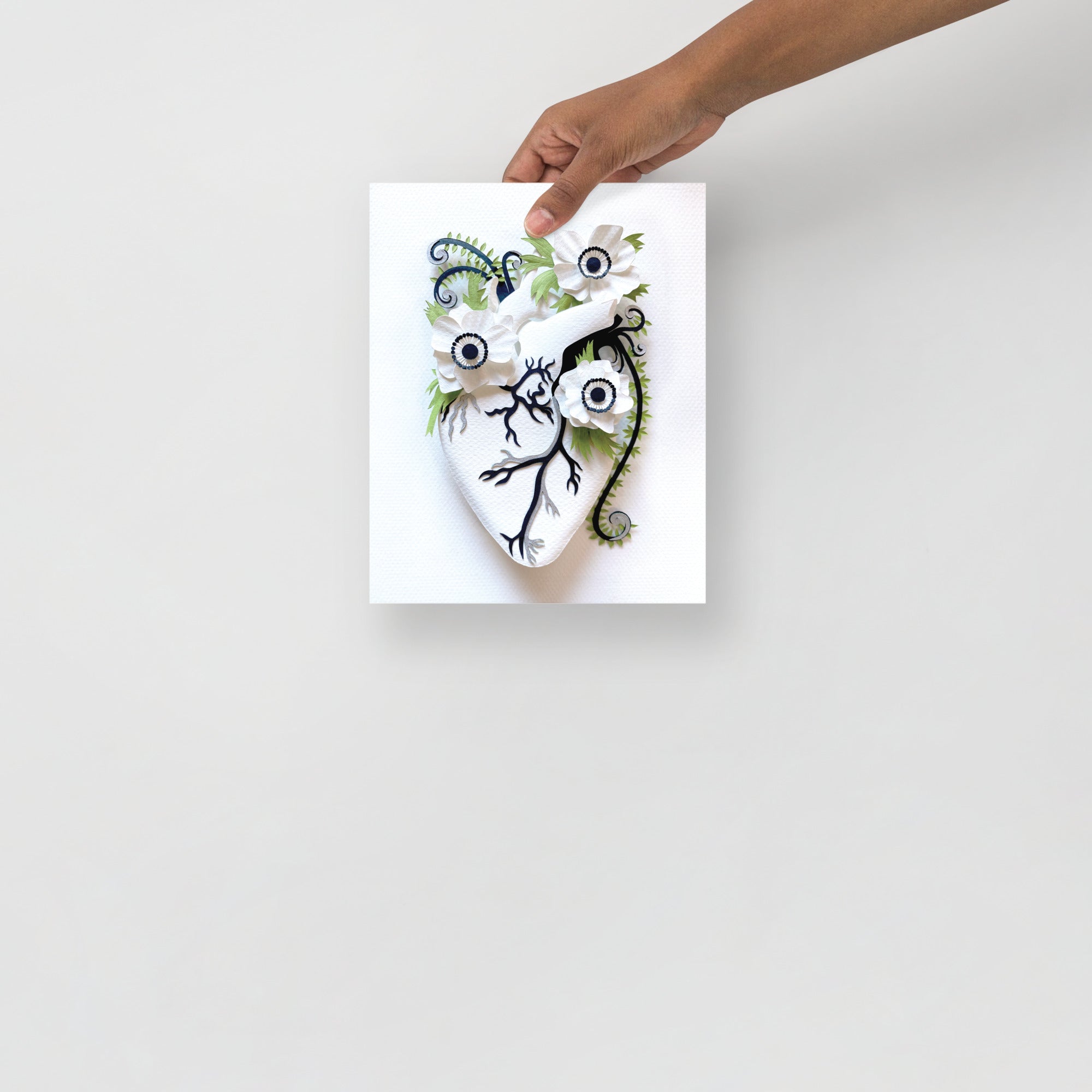 Healing Heart: Anemones 8" x 10" print