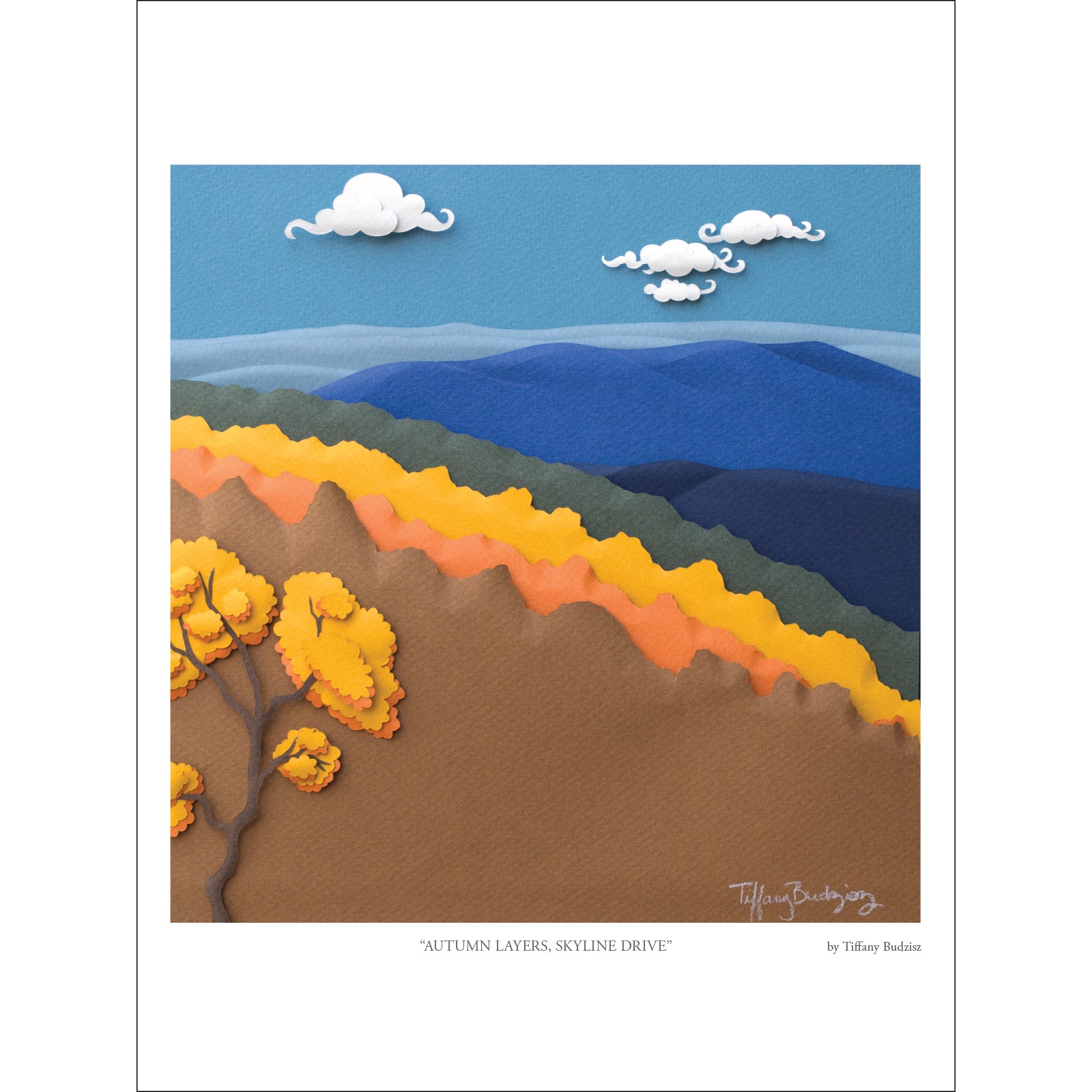 Autumn Layers, Skyline Drive | fine art print