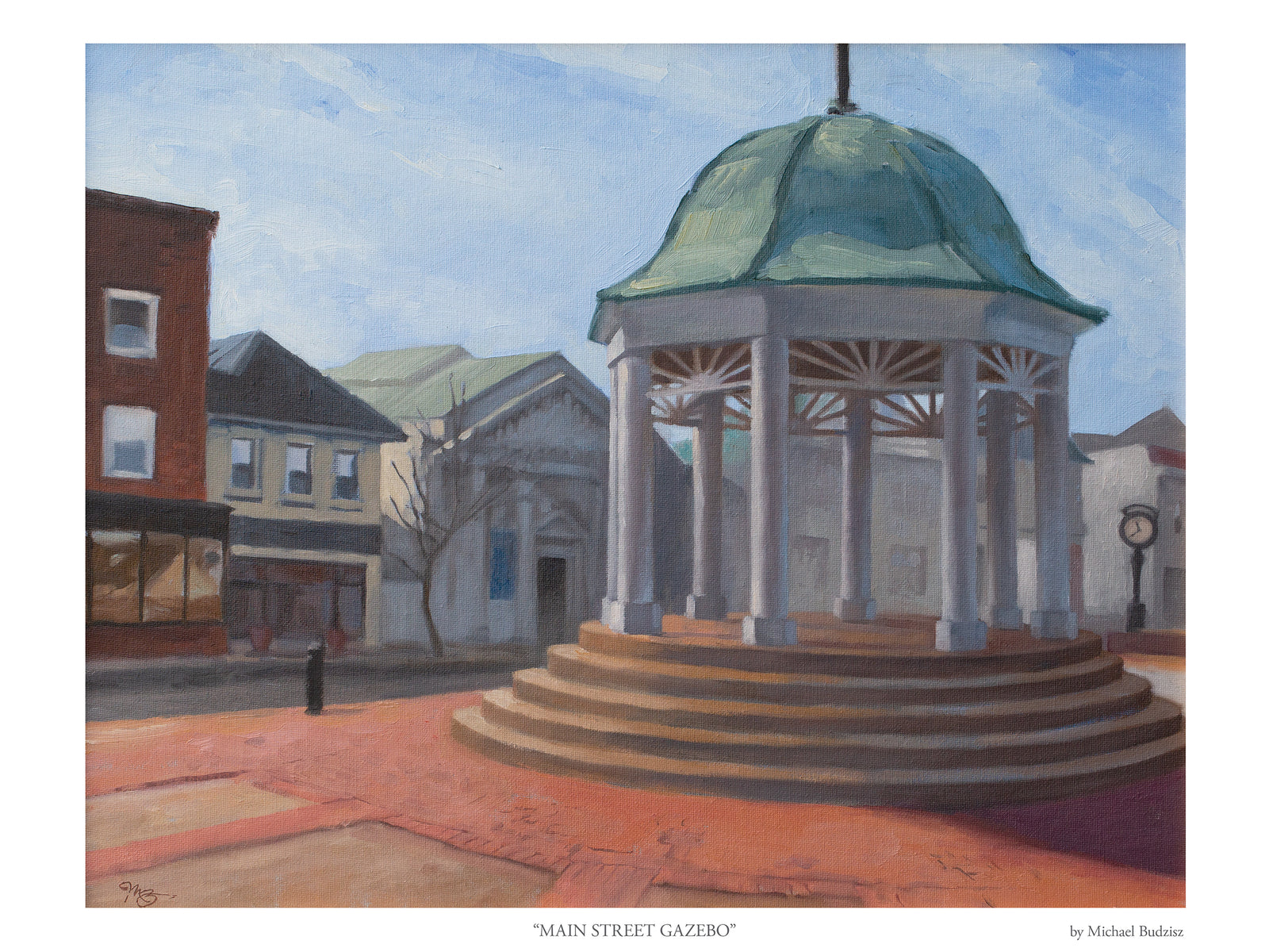 Main Street Gazebo | fine art print