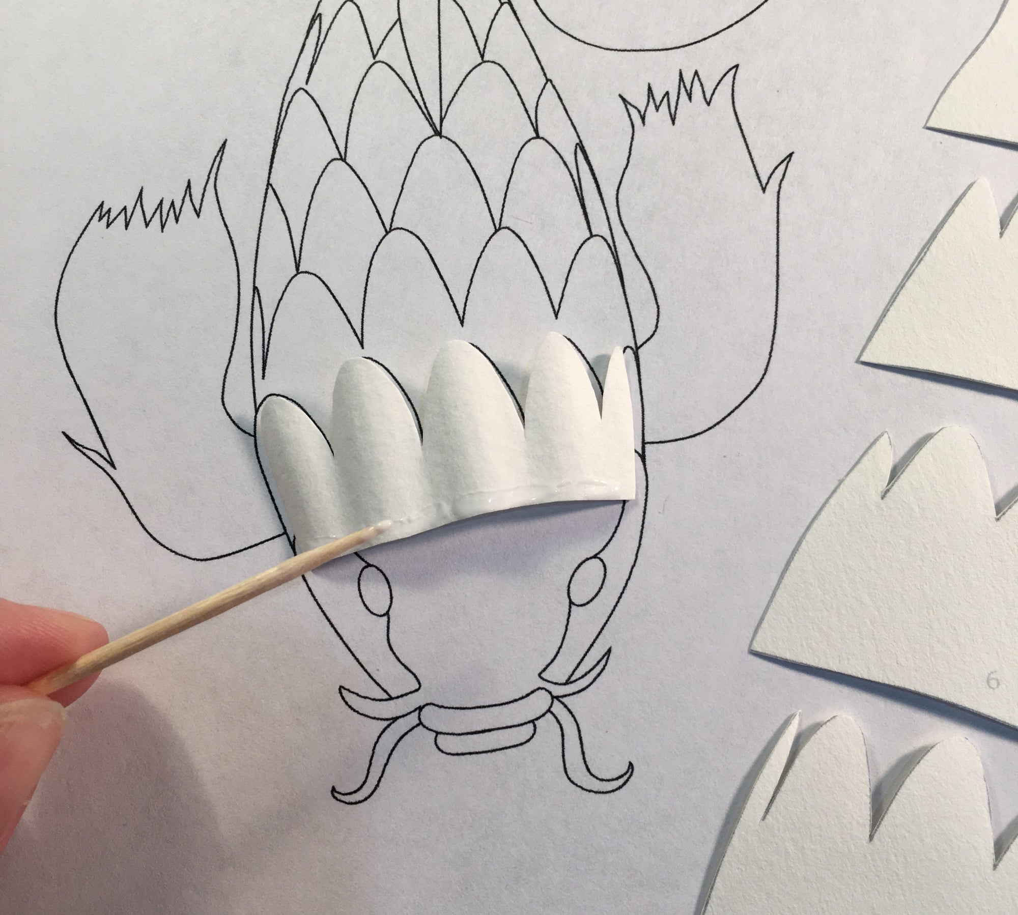 Digital Download: Create Your Own Paper Sculpture Koi Fish