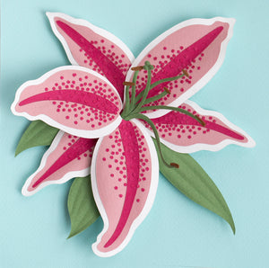 Custom Paper Sculpture Flower