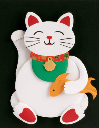 Lucky Cat | fine art print 8" x 10"