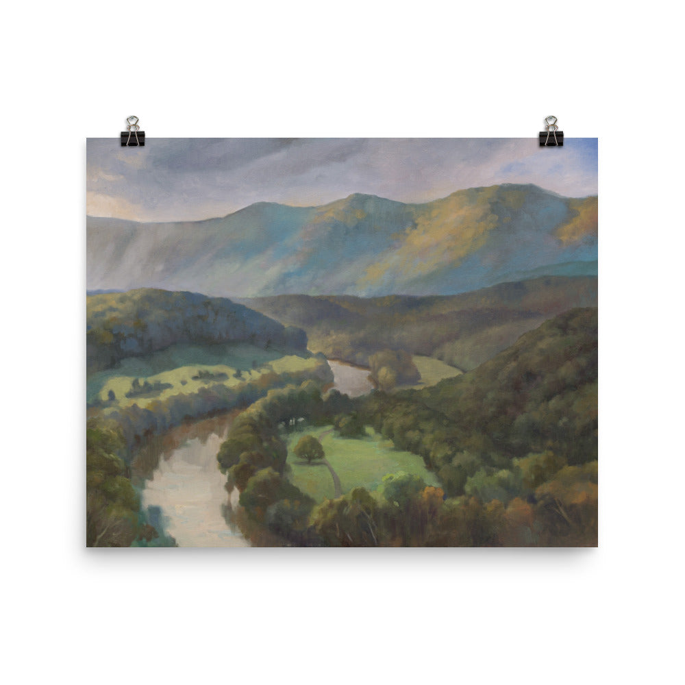 Afternoon at the Overlook Art Print