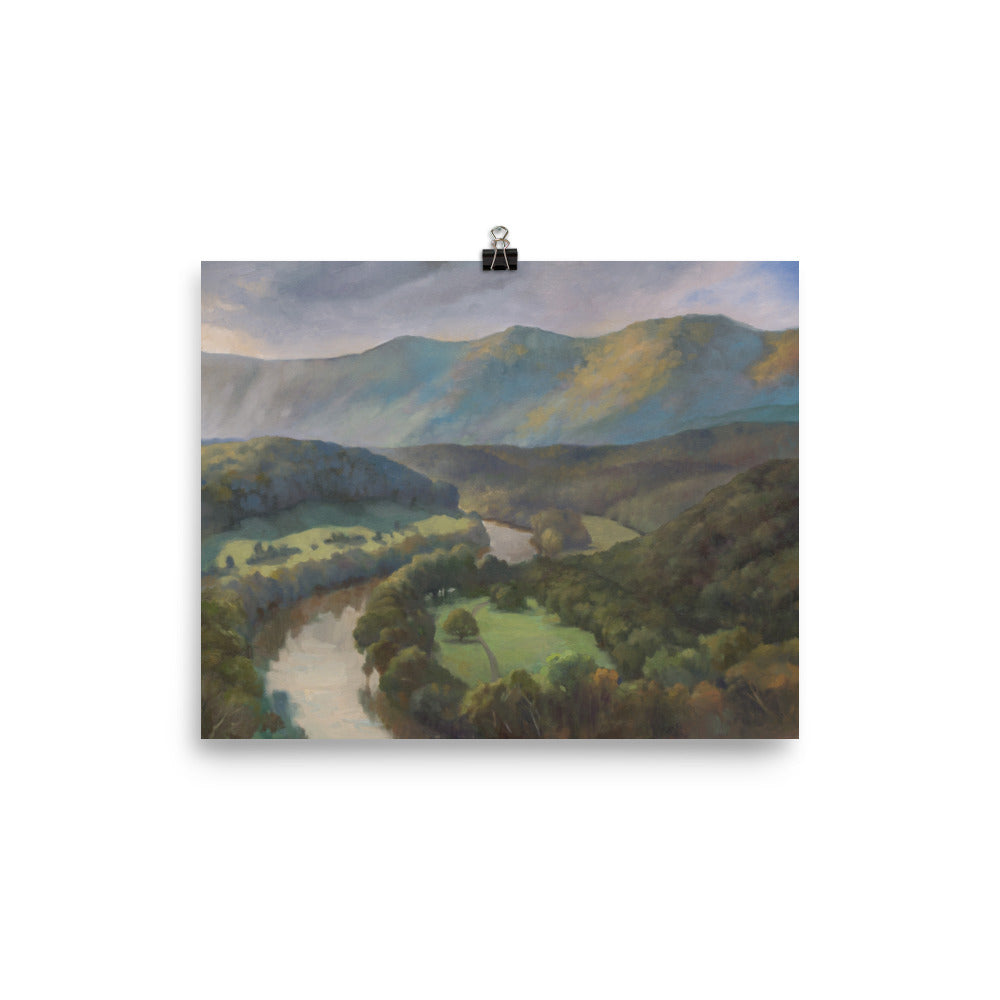Afternoon at the Overlook Art Print